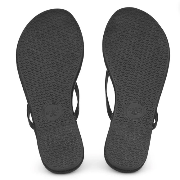 SOLEI SEA Revolve Indie Women’s Stylish Black Sandals Arch Support Sandal, NWT - Picture 3 of 8